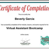Virtual Assistant Training Cerrtification
