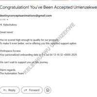 Instant Application Status Updates via Email