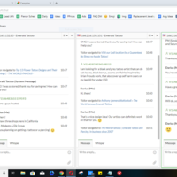 Handling live chat inquiries