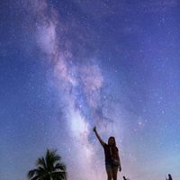 Photoshop Milky Way Background