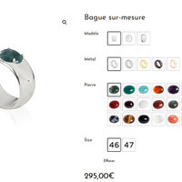 Jewelry shop with variations