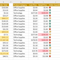 Conditional Formatting