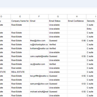 Leads scrapping