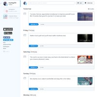 Social Media Content