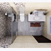 Washroom Design top view