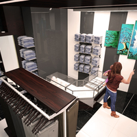 Interior design work Boutique