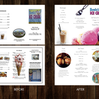 Tri-Fold Brochure Before & After