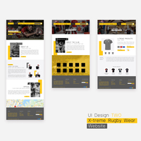 Website UI design 