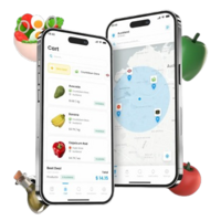 Smart shopping app with real-time price comparison