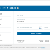 Payments Page Desktop Language Change