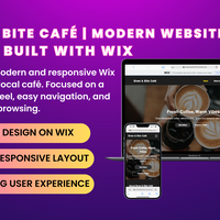 Brew & Bite Cafe Modern Website Built With Wix