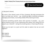 Sample Email Templates