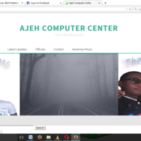 Ajeh Computer Center Webdesign