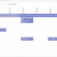 Calendar Planning - Google Calendar