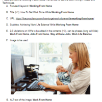 SEO Writing 4  (FVA Consultancy)