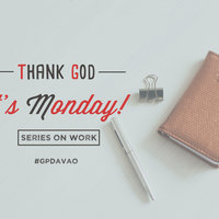 Thank God It's Monday Series Graphic