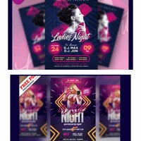 Party flyer design