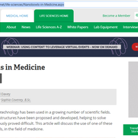 Life sciences article - News-Medical.net