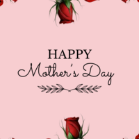 Simple and thoughtful Mother's Day Card.