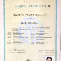 Certificate As IT Specialist