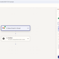 Zapier-Gmail + WhatsApp