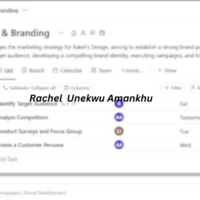 Marketing and Branding Clickup Setup for a Startup