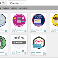 Credly badges