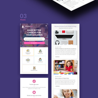 Kinder website