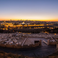 On assignment at the Mount of Olives