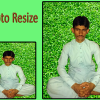 Resizing photo