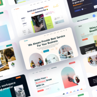 Agency Website Design Exploration