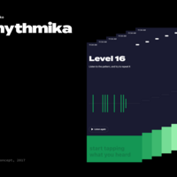 Rhythmika is an app that trains your sense of rhythm.