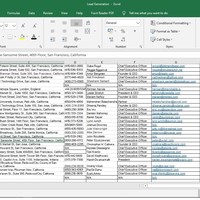 Excel work on lead generation