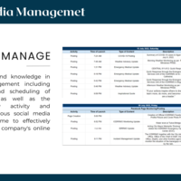 Social Media Management
