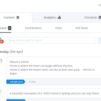 Content Posting / Scheduling