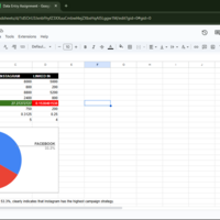 Data Entry using Google Sheet