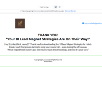 Funnel Thank You Page