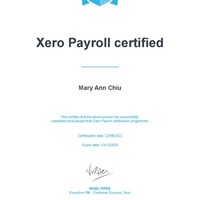 Xero Payroll Certified