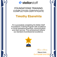 Stellar Staff Foundations Training