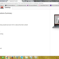 Checking Page Speed - Desktop