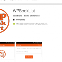 WPBookList Mobile App