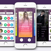 iPhone app UI