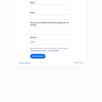 Appointment scheduling 