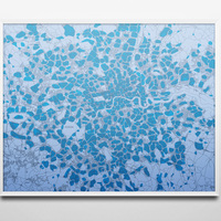 Screen Printed Map Poster Design For London Design Festival