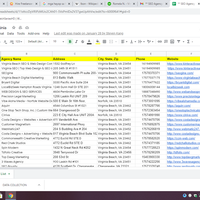 Search SEO Agencies in Virginia using Google Maps
