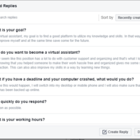 Live Chat Support - Saved Replies