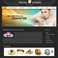Dhirsons Diamonds Website