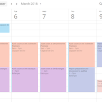 Calendar Management