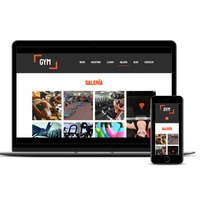 Wordpress - Website of a gym