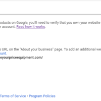 Google Merchant Account for my client Verifi